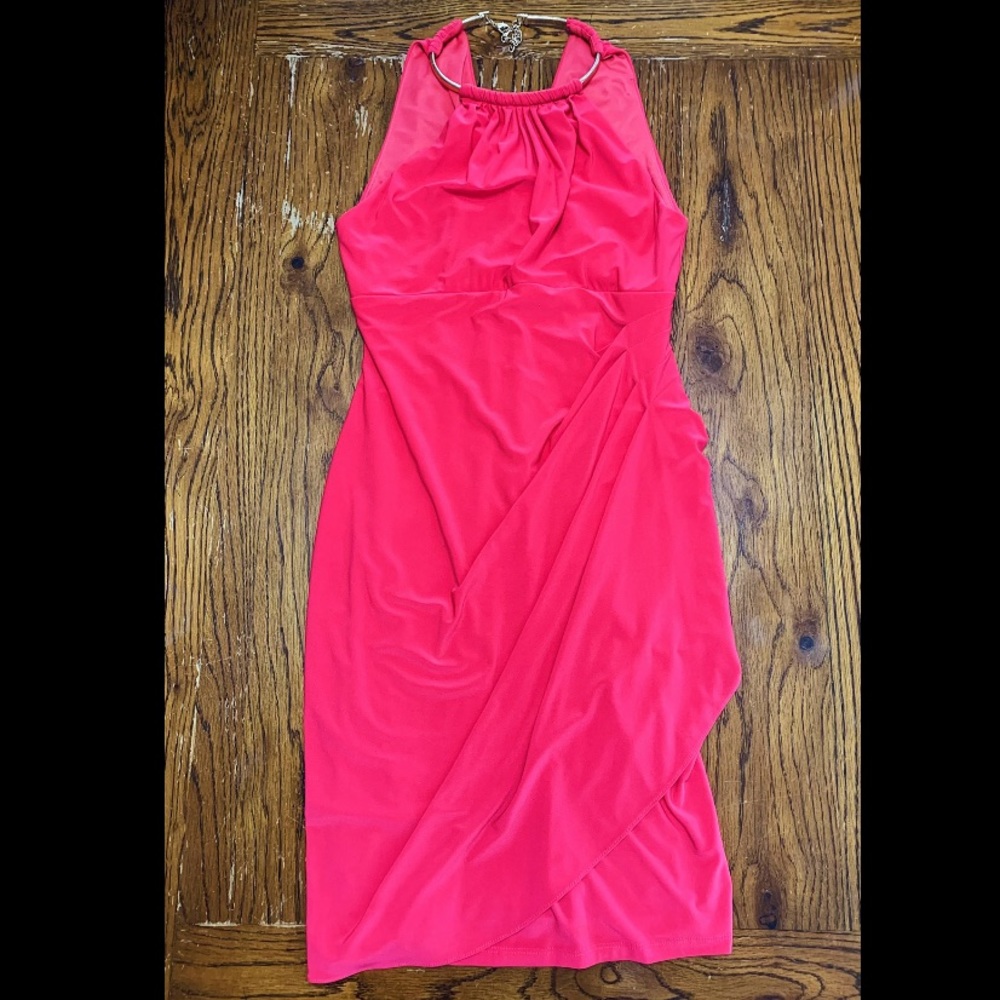 Xscape by Joanna Chen Pink Cocktail Dress
